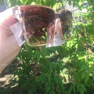 VG UV glasses hazel tones new with tag square cat